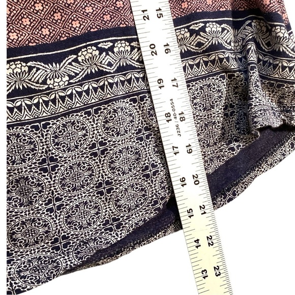 Lucky Brand Mixed Media‎ Flutter Sleeve Top, Medium Style 7W64640 - Picture 7 of 14